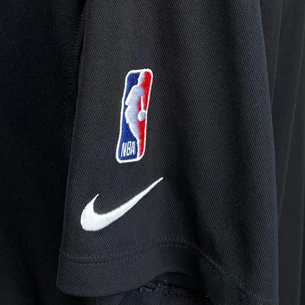 Nike Dri-Fit Detroit‎ Pistons Polo Top Basketball NBA Short Sleeve Women's XL